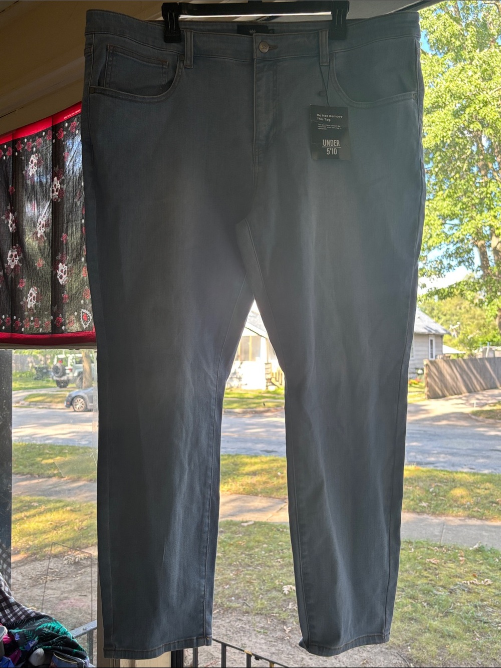 Relaxed Fit Men's Gray Jeans - Unbranded Under $10 Tag